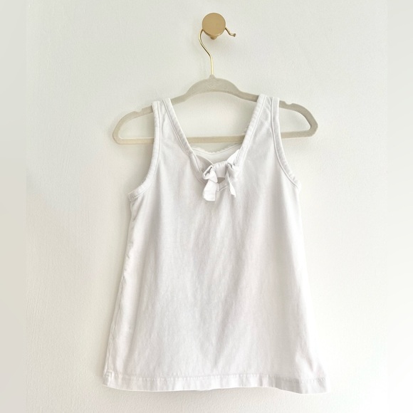 OshKosh B'gosh Kids White Tank Top with Heart and Flower Design - Girls 3T - Picture 3 of 6